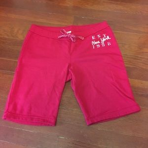 Pink Bermuda shorts